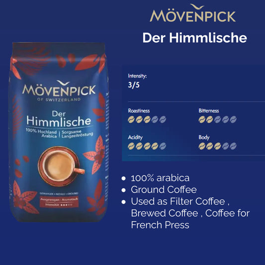 Movenpick Der Himmlische Filter Coffee ground - 500 gram