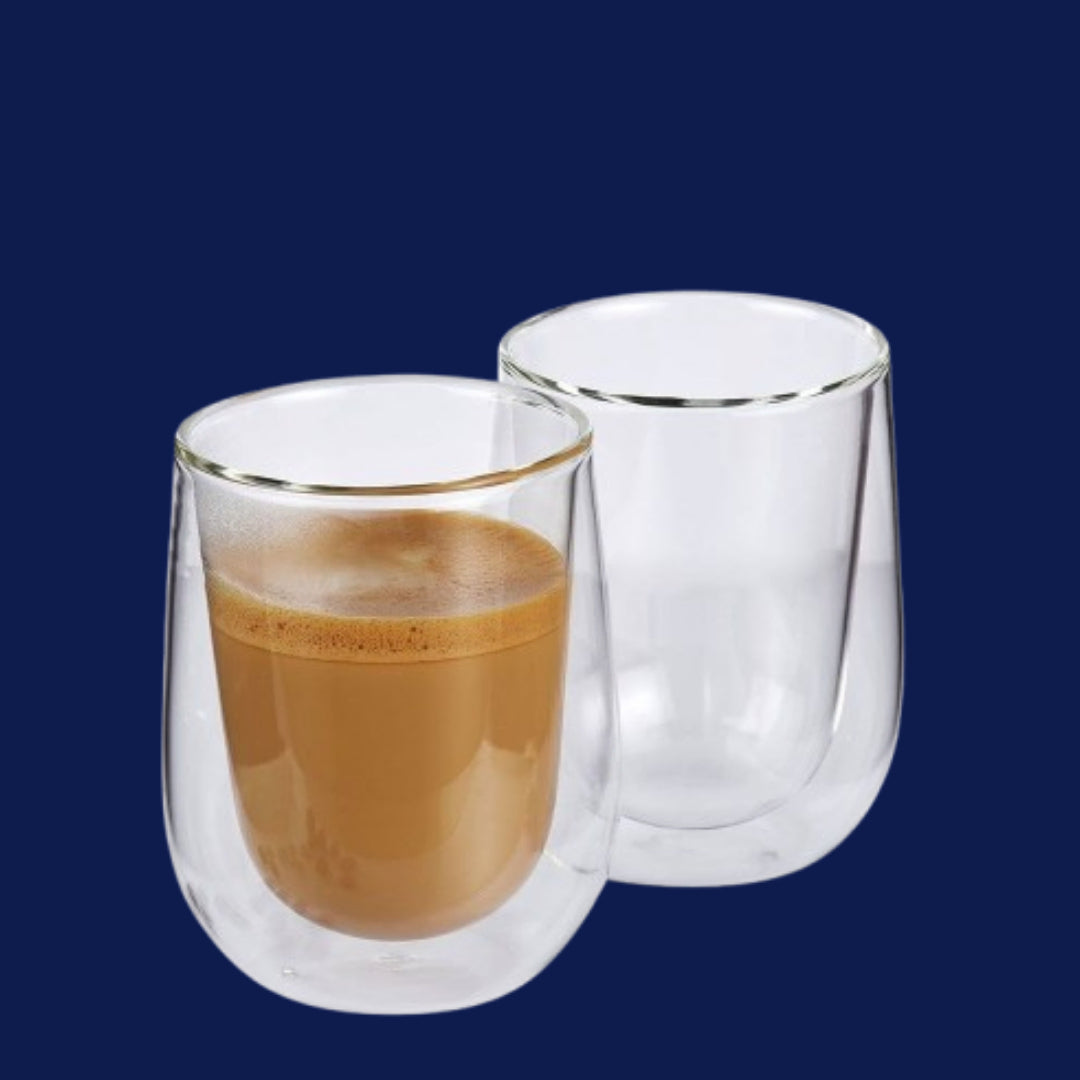 cilio - Double-walled coffee glasses VERONA - set of 2