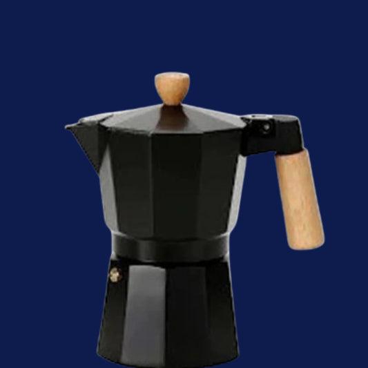 Homi Moka Pot Black - 6 cup