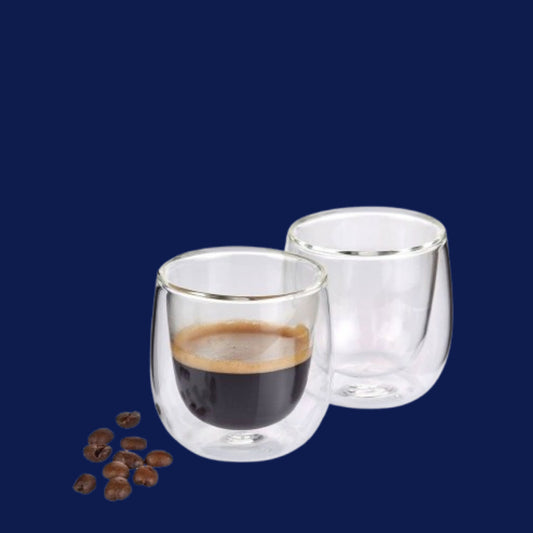 cilio - Double-walled coffee glasses VERONA , espresso - set of 2